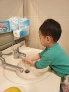 防疫工作要做好～勤洗手最重要～雖然平常有在練，還是要注意步驟哦！