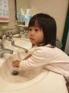 防疫工作要做好～勤洗手最重要～雖然平常有在練，還是要注意步驟哦！