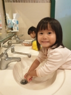 防疫工作要做好～勤洗手最重要～雖然平常有在練，還是要注意步驟哦！