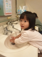 防疫工作要做好～勤洗手最重要～雖然平常有在練，還是要注意步驟哦！