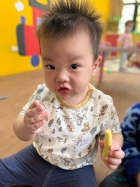 感謝靚媽媽的分享～小寶貝們來試試新鮮玉米筍的清甜滋味哦！