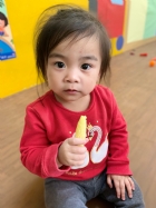 感謝靚媽媽的分享～小寶貝們來試試新鮮玉米筍的清甜滋味哦！