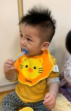 寶寶們一起刷牙,心情輕鬆又自在~寶寶們很棒哦!