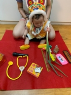 10905均均的抓周～恭喜均均一歲囉！