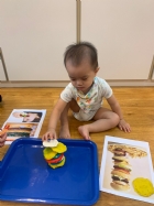 11010彩色漢堡疊疊樂