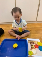 11010彩色漢堡疊疊樂