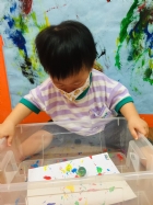 荳芽寶貝滾珠畫