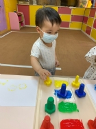 11006蓋印畫～老師的想像力真厲害！