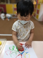 11006蓋印畫～老師的想像力真厲害！