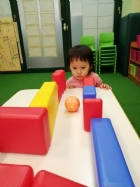 荳苗班吹吹球活動