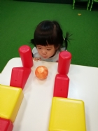 荳苗班吹吹球活動