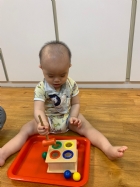 手眼協調課程~顏色敲敲樂