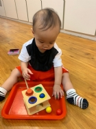 手眼協調課程~顏色敲敲樂