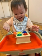 手眼協調課程~顏色敲敲樂