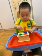 手眼協調課程~顏色敲敲樂