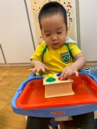 手眼協調課程~顏色敲敲樂