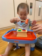 手眼協調課程~顏色敲敲樂