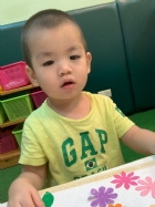 11008寶貝可愛的黏貼畫