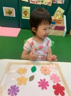 11008寶貝可愛的黏貼畫
