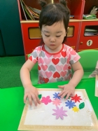 11008寶貝可愛的黏貼畫