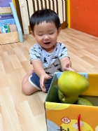 11109嘿咻嘿咻搬柚子!!