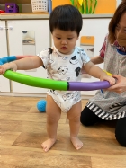 11109可愛的呼啦圈體操