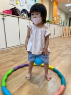 11109可愛的呼啦圈體操