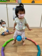 11109可愛的呼啦圈體操