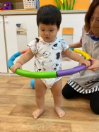 11109可愛的呼啦圈體操