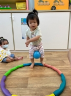 11109可愛的呼啦圈體操