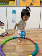 11109可愛的呼啦圈體操