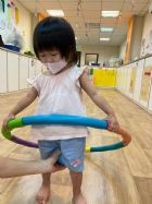 11109可愛的呼啦圈體操