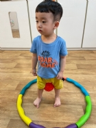 11109可愛的呼啦圈體操