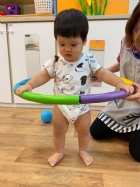 11109可愛的呼啦圈體操