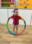 11109可愛的呼啦圈體操