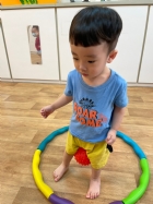 11109可愛的呼啦圈體操