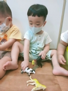 11110讓我們仔細觀察寶寶間可愛的互動吧!