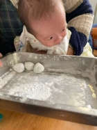 11102看老師怎麼滾元宵~~