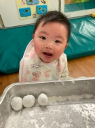 11102看老師怎麼滾元宵~~