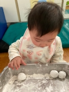 11102看老師怎麼滾元宵~~