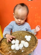 11102荳芽滾元宵～哦～看起來好好吃哦！