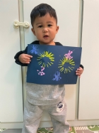 煙火畫發表會～仔細欣賞，都好漂亮哦！
