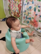 11104仔細欣賞哥哥姐姐們畫的作品～告訴老師看到了什麼？