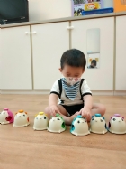 八音鐘是為最入門的音律樂器哦！可愛的熊熊圖案，讓寶貝們更有興趣玩耍