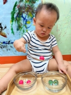 手眼協調訓練~舀彈珠