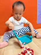 11105我是清潔小尖兵，我會幫媽媽掃地