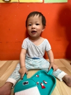11105我是清潔小尖兵，我會幫媽媽掃地