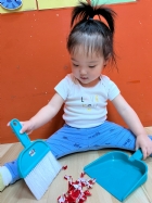 11105我是清潔小尖兵，我會幫媽媽掃地