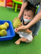 11209寶寶運動會~搬柚子比賽