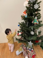 11112大家一起想辦法裝飾聖誕樹,寶貝們請幫忙哦!
